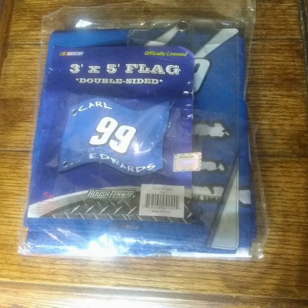 NEW! Licensed NASCAR #99 Edwards Flag